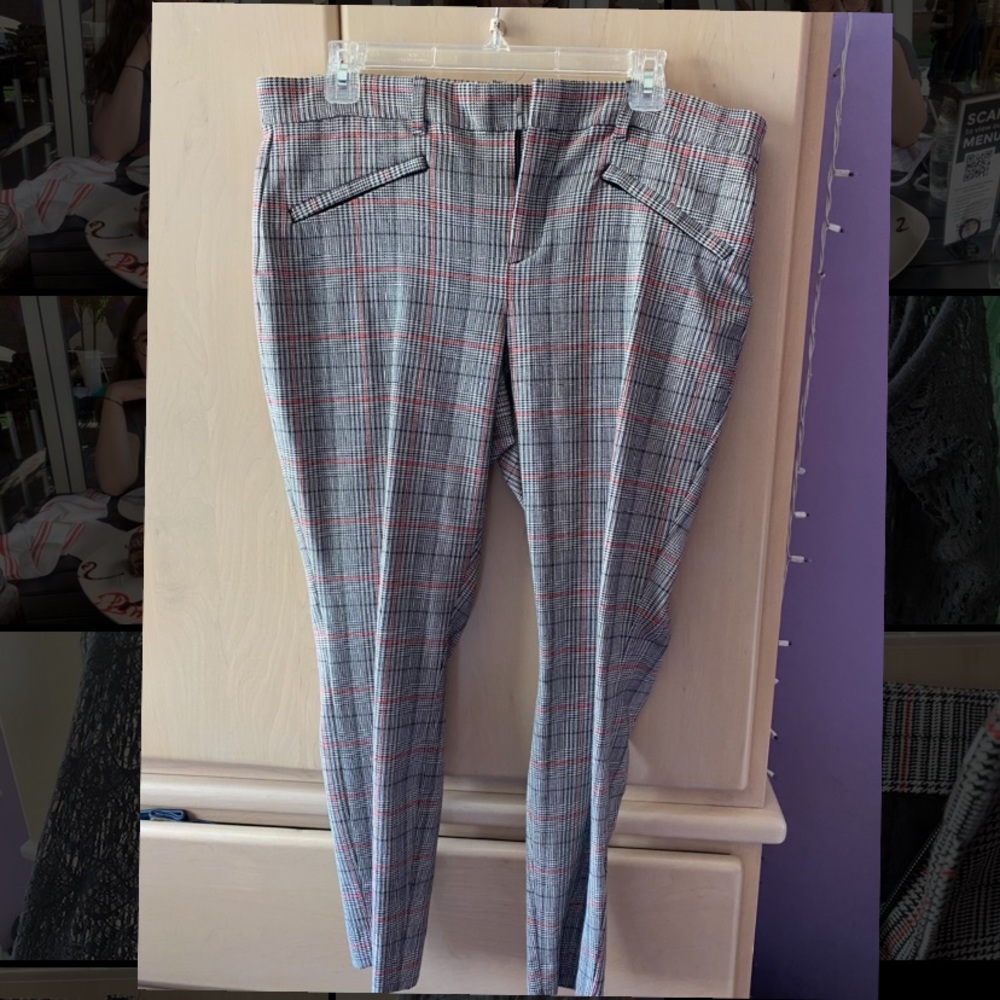 GAP skinny fit work pants